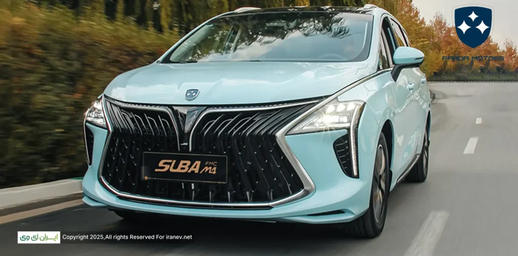 SUBA M4 محصول جدیدی از شرکت فردا موتورز