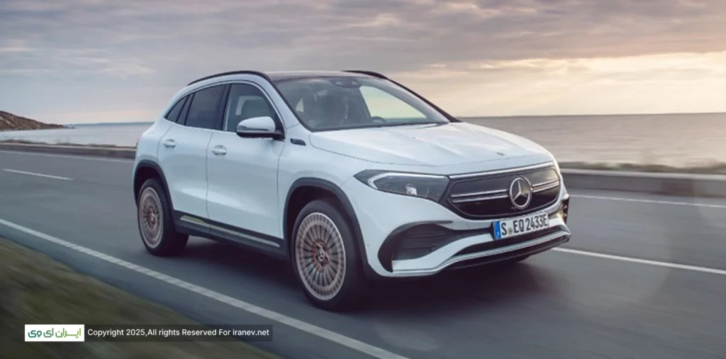 آذرین یاشیل فروزان سبلان وارد کننده خودروی mercedes-eqa