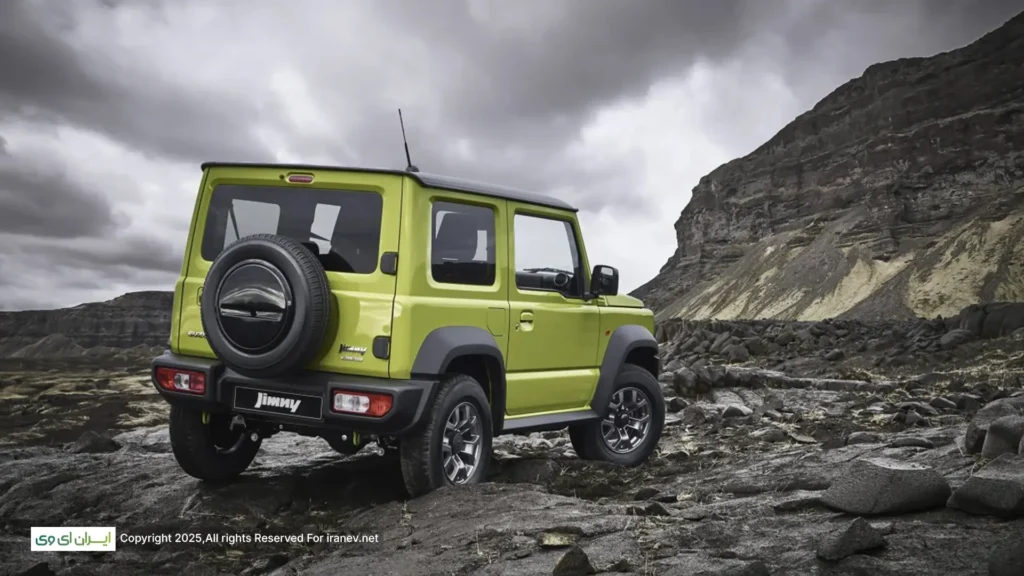 سوزوکی Jimny 3-Door یکی از شاسیبلندهای کلاسیک و محبوب از شرکت وارد کننده دیاموند موتور