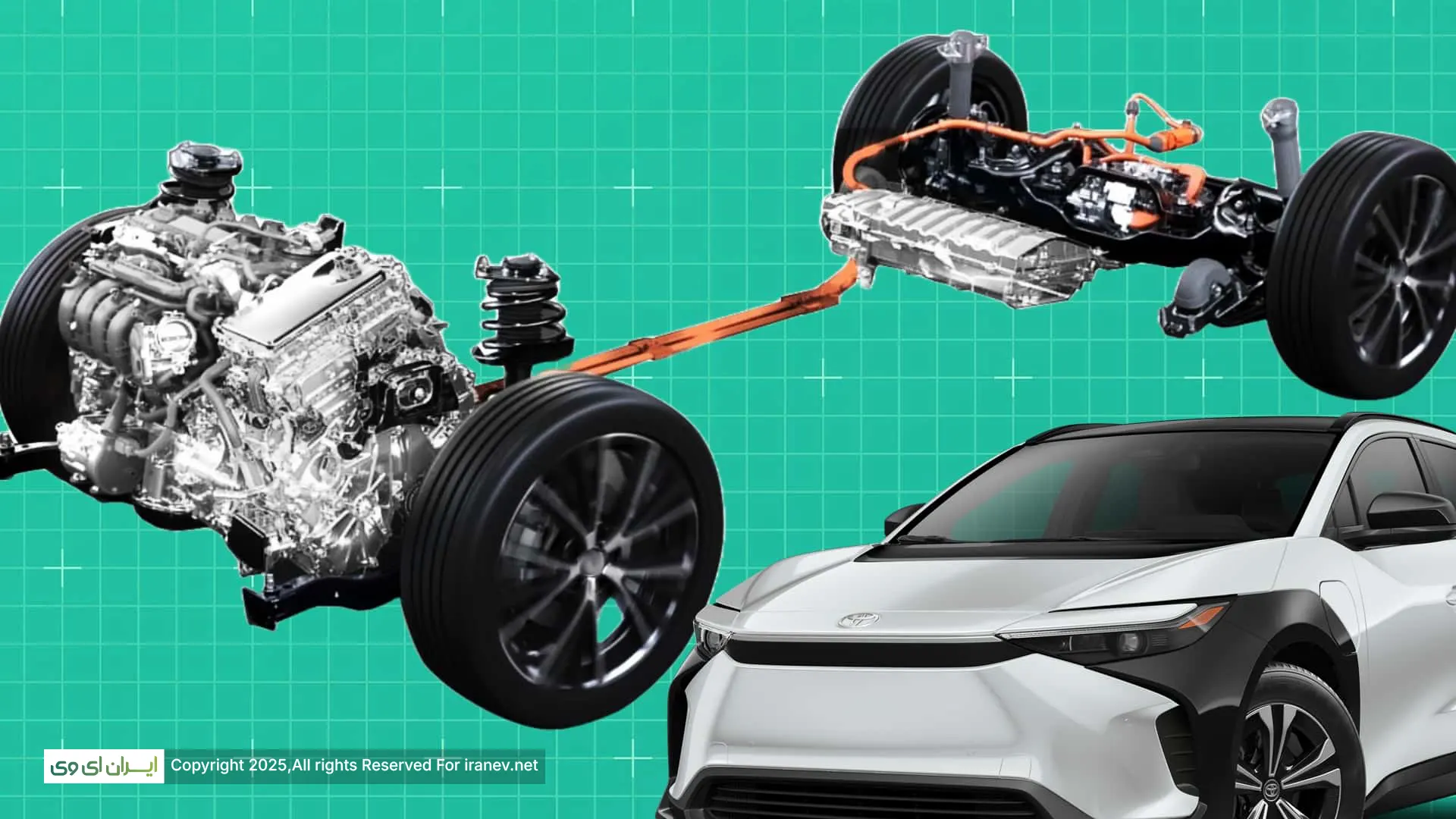 سیستم انتقال قدرت خودروهای برقی PHEV